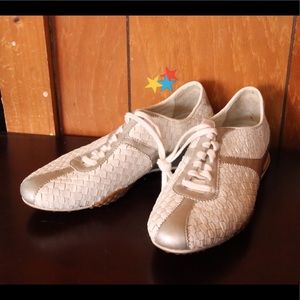 Cole Haan Air Bria White Oxfords